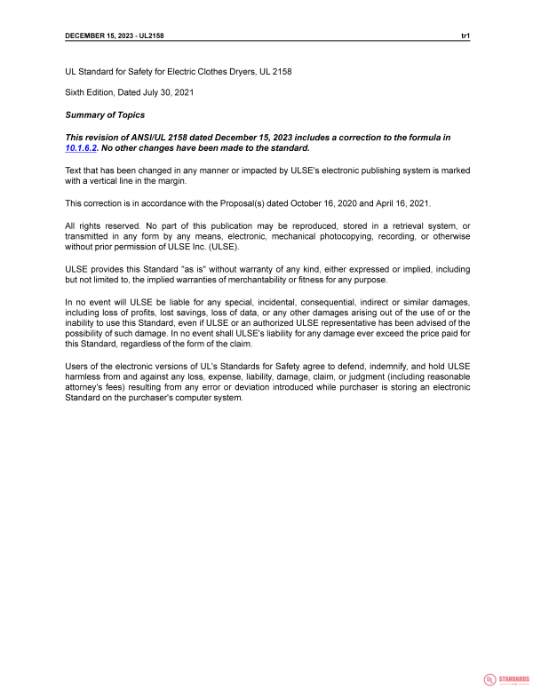 UL 2158 PDF